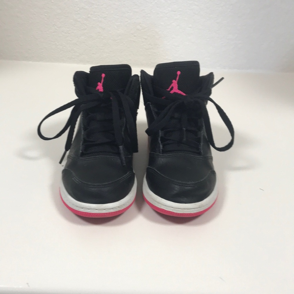 Girls air Jordan basketball shoes.  Size 13 child